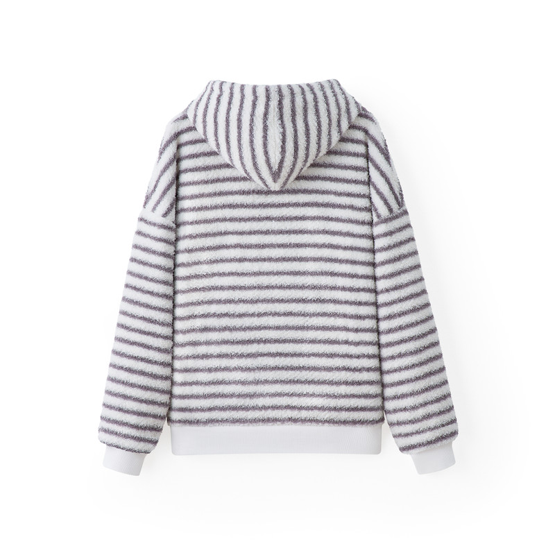 Coma Hoodie - Gray Stripe