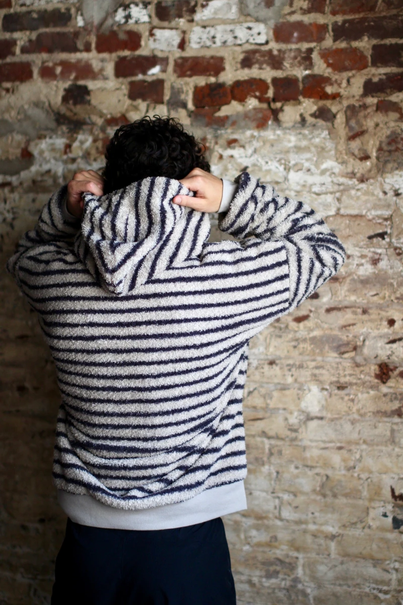 Coma Hoodie - Earth Stripe - Men's