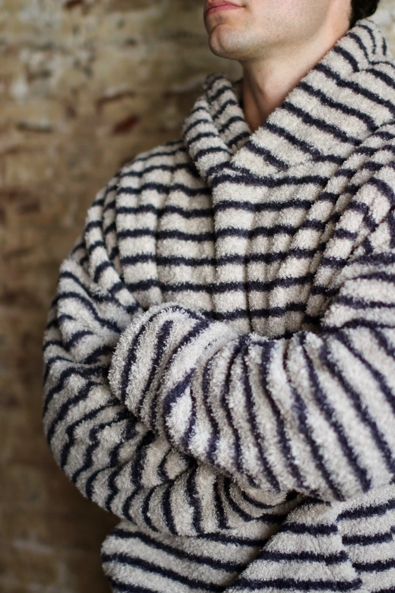 Coma Hoodie - Earth Stripe - Men's