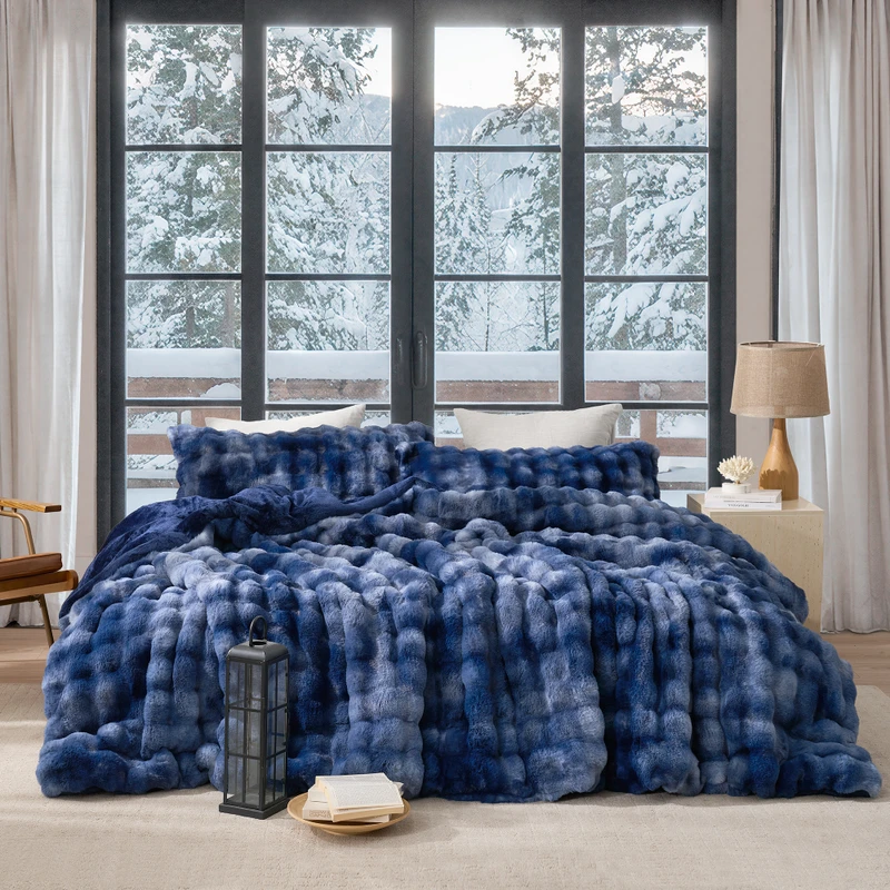 Snowball® Chunky Bunny®  - Coma Inducer® Oversized Comforter Set - Icy Blue