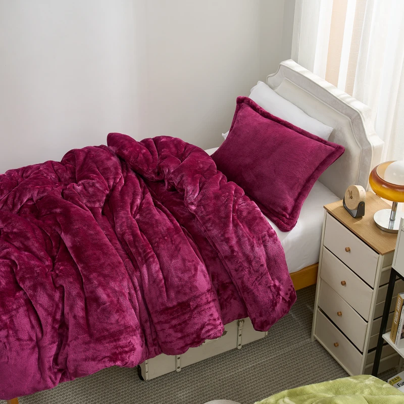 Me Too Comfy - Coma Inducer® Oversized Comforter Set - Winter Red Plum