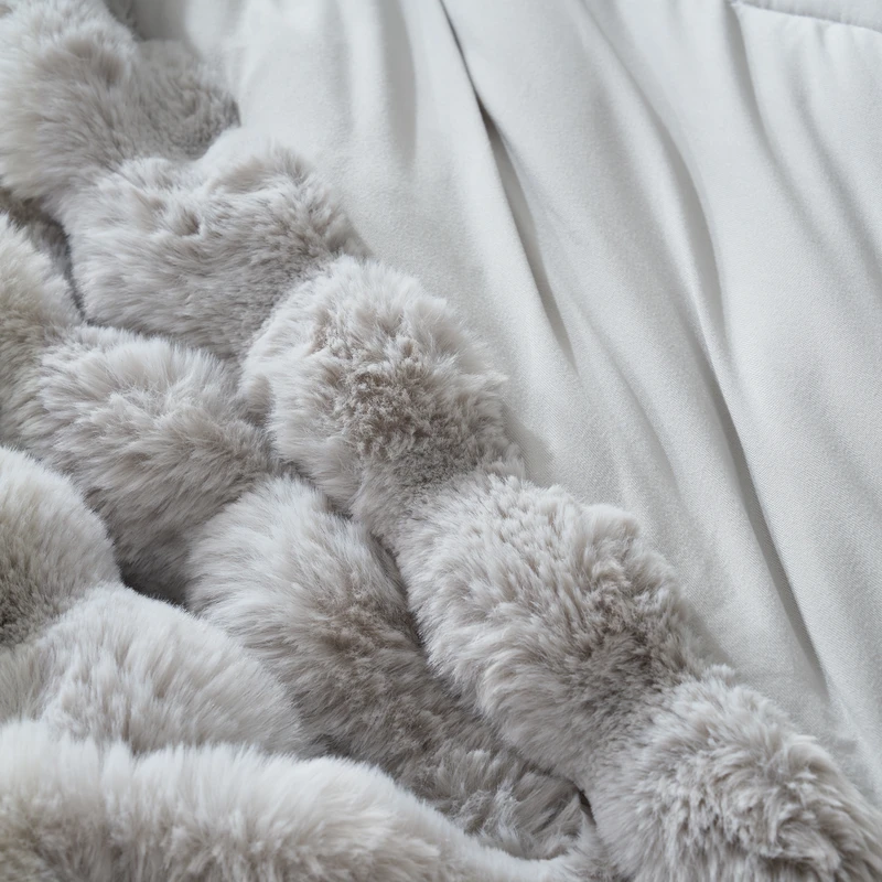 Snowball® Chunky Bunny® Bare Bottom® - Coma Inducer® Oversized Comforter - Gray Dusk