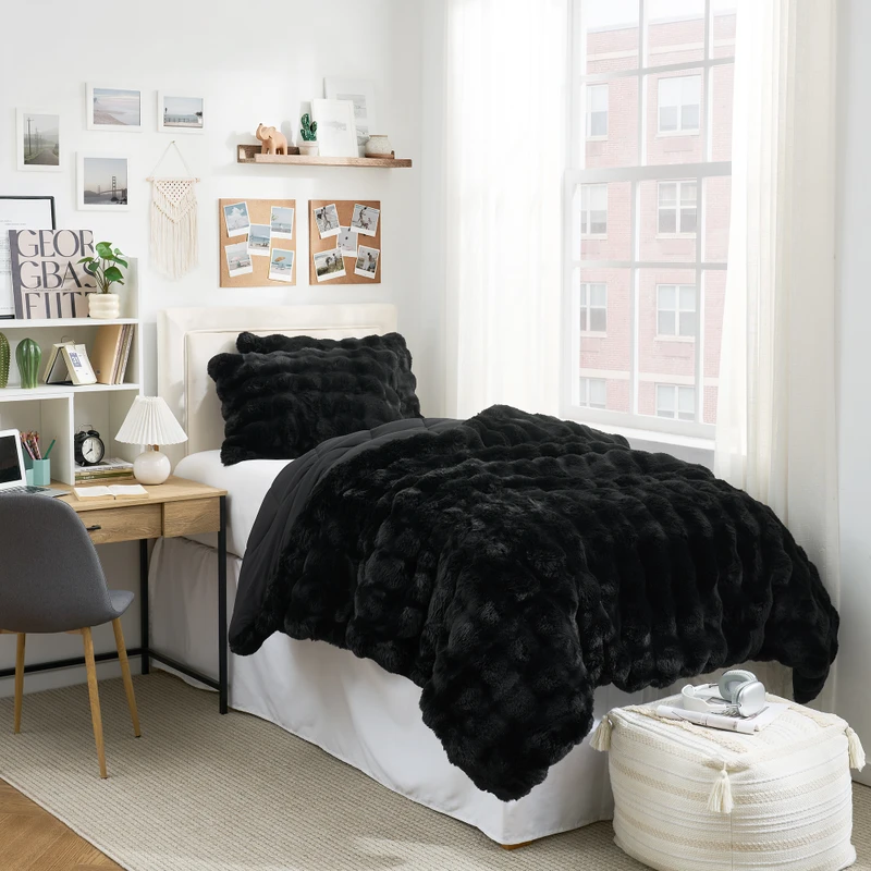 Snowball® Chunky Bunny® Bare Bottom® - Coma Inducer® Oversized Comforter - Almost Black