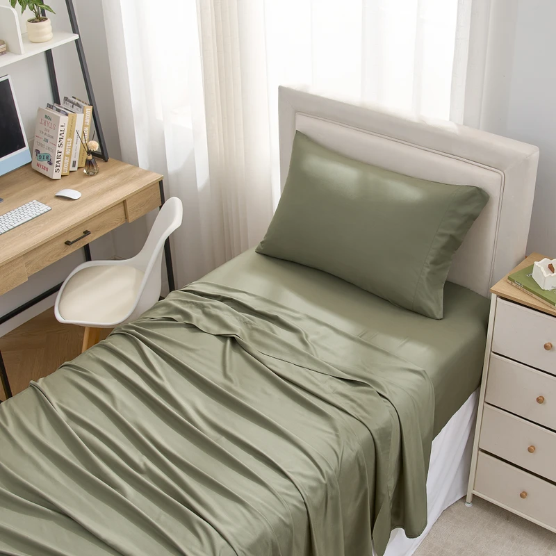 Snorze® Cloud Sheet Set - Coma Inducer® Ultra Cozy Bamboo - Burnt Olive