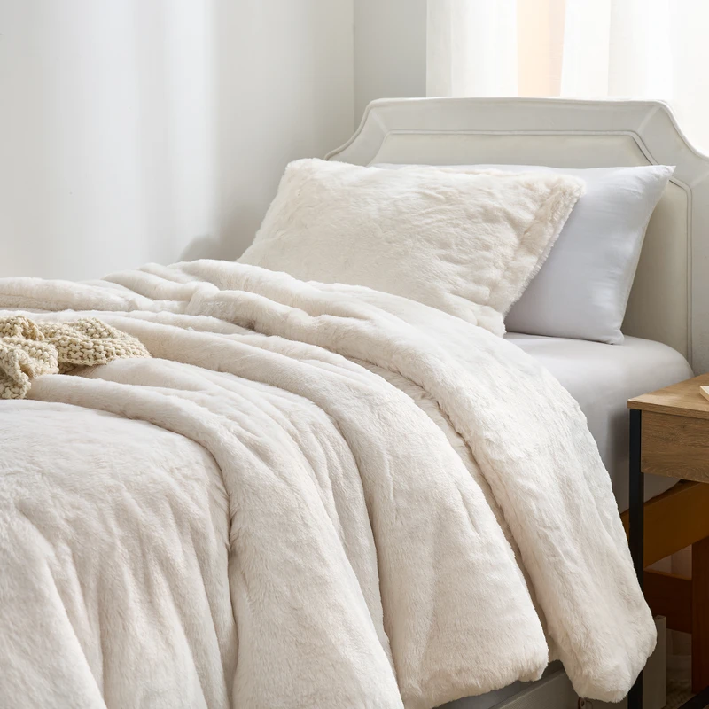 The DNR Chunky Bunny® - Coma Inducer® Oversized Comforter Set - Creamy