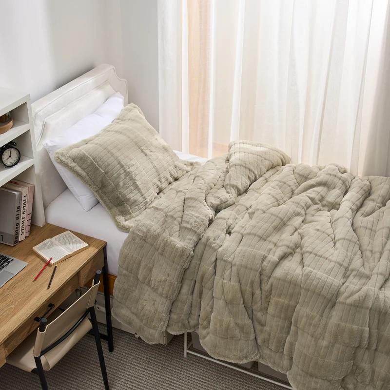 Roll Cakes® Chunky Bunny® - Coma Inducer® Oversized Comforter Set - Abbey Stone