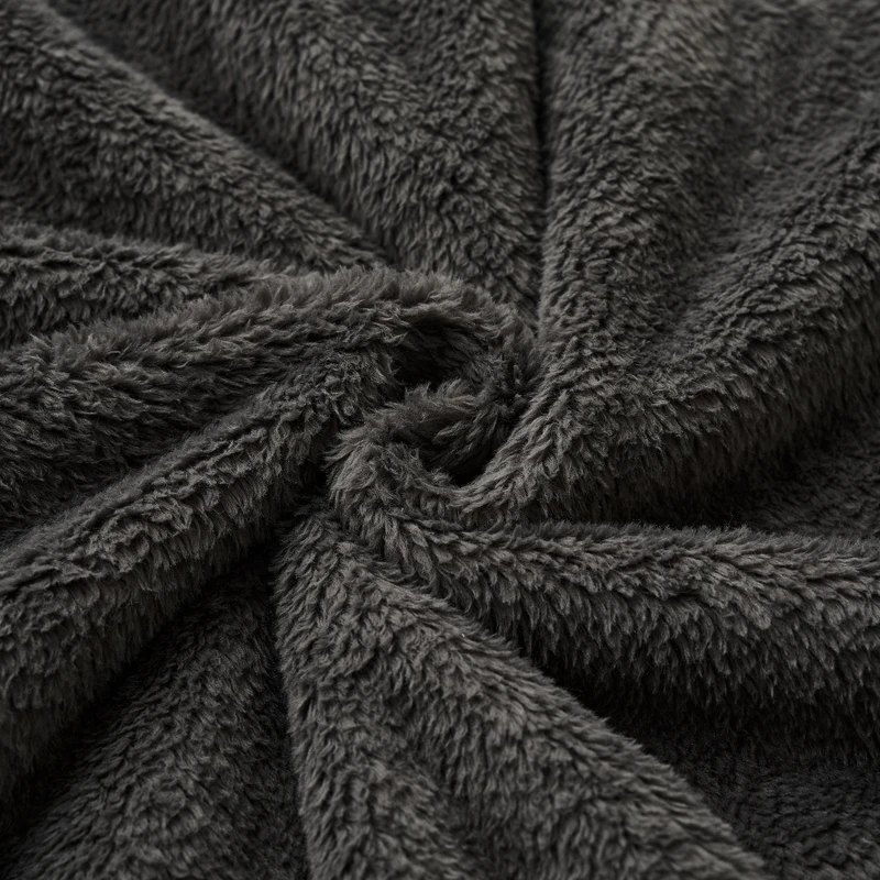 Coma Hoodie™ - The Original Plush - Charcoal Black