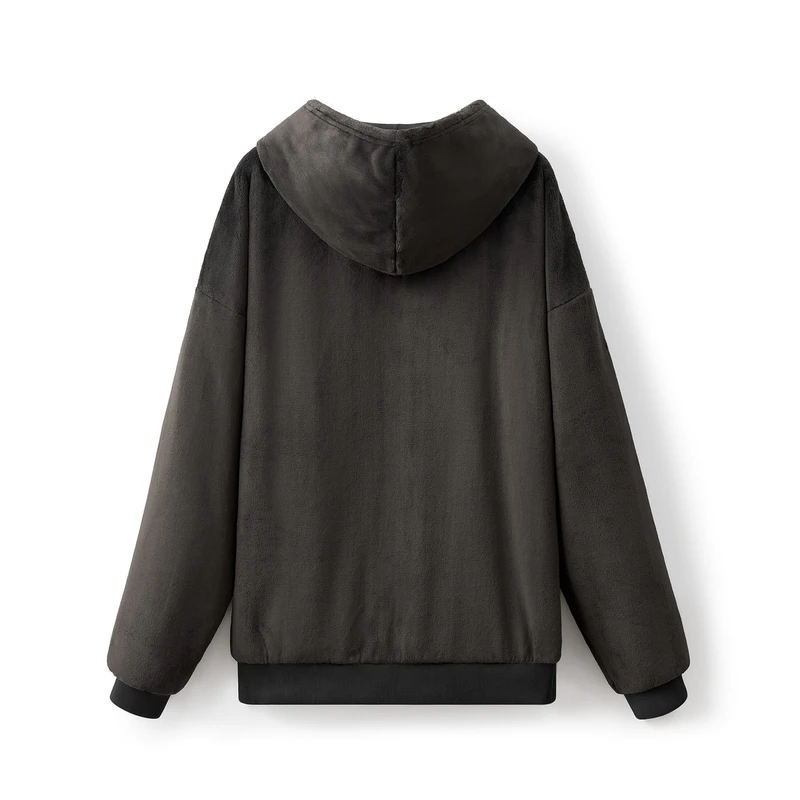 Coma Hoodie™ - The Original Plush - Charcoal Black - Men's