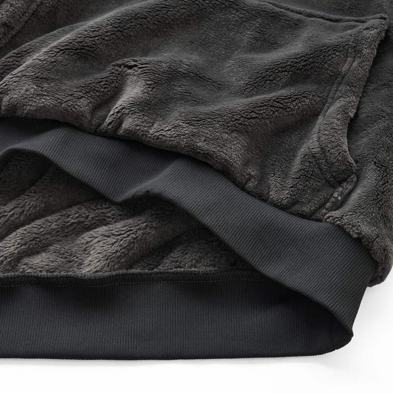 Coma Hoodie™ - The Original Plush - Charcoal Black - Men's