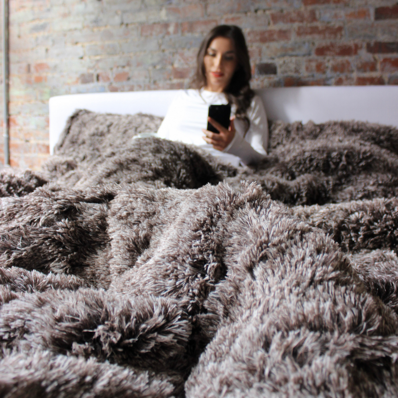 Machine Washable Luxury Brand Bedding Coma Inducer Ultra Plush Comforter Set in Twin XL, Queen XL, Oversized King, and True Alaskan King