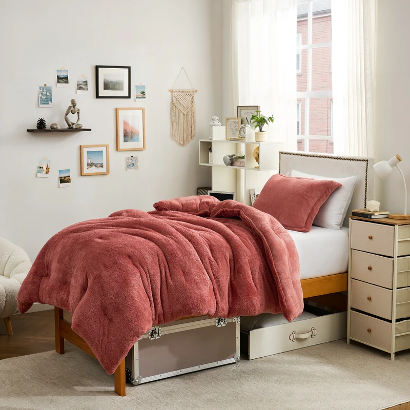 Dam Bae, She Thick® - Coma Inducer® Oversized Comforter Set - Redwood