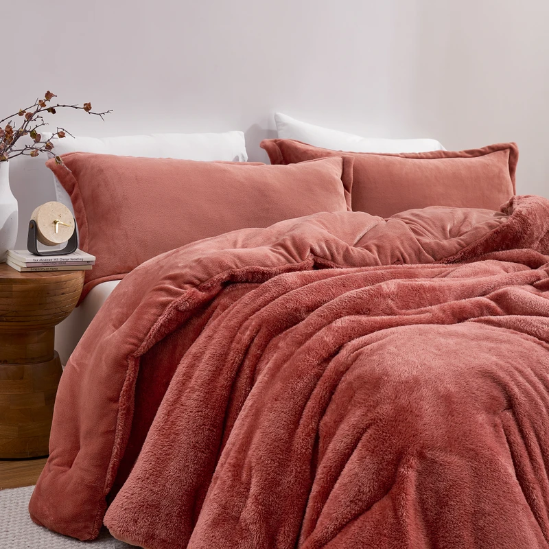 Dam Bae, She Thick® - Coma Inducer® Oversized Comforter Set - Redwood