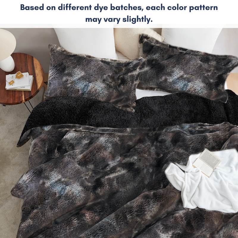 Wolf Bunny - Coma Inducer® Oversized Comforter - Gunpowder Black