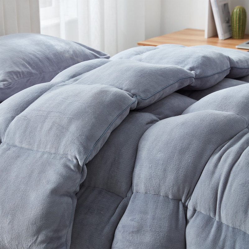 Easy to Match Gray Twin, Full, Queen, King, or Alaskan King Oversized Bedding Essentials