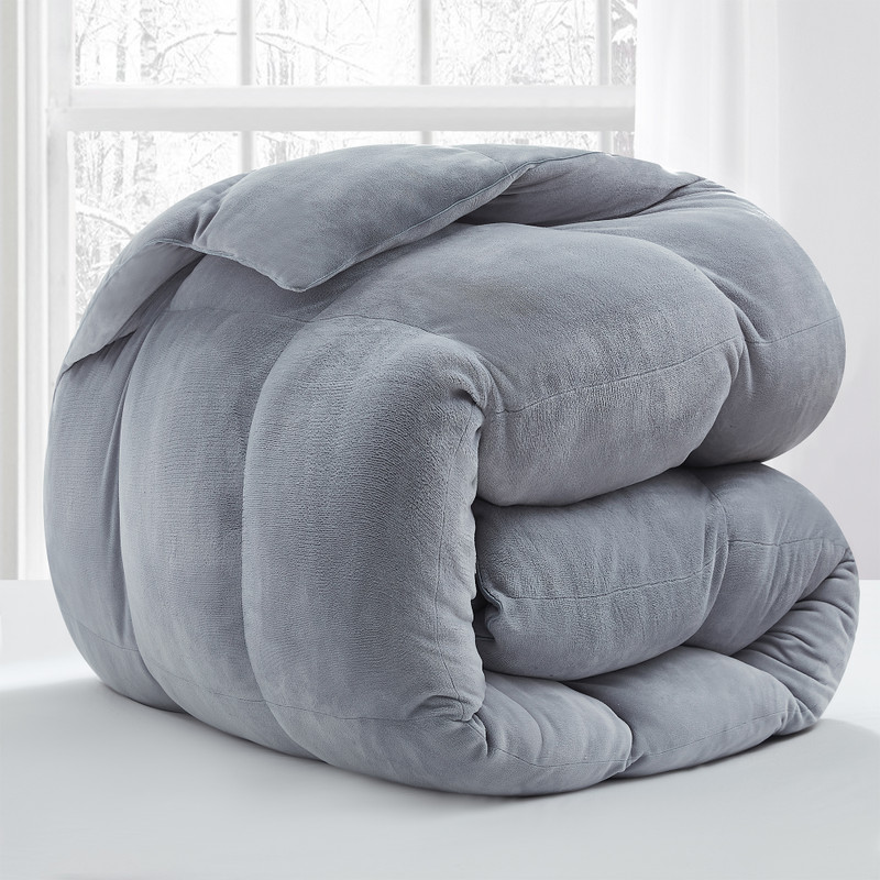 Heavy Twin, Full, Queen, King, or Alaskan King Plush Comforter Thickly Filled Coma Inducer Bedding Blanket
