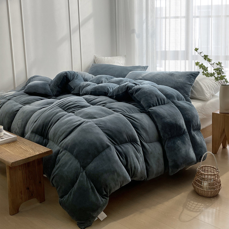 Dam Boi He Thick® - Coma Inducer® Comforter - Moss Gray