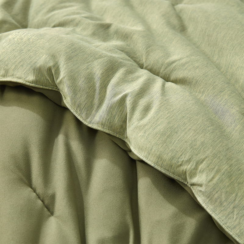 Green Oversized Bedspread Made with Extra Long and Extra Wide Twin, Queen, or King Bedding Dimensions