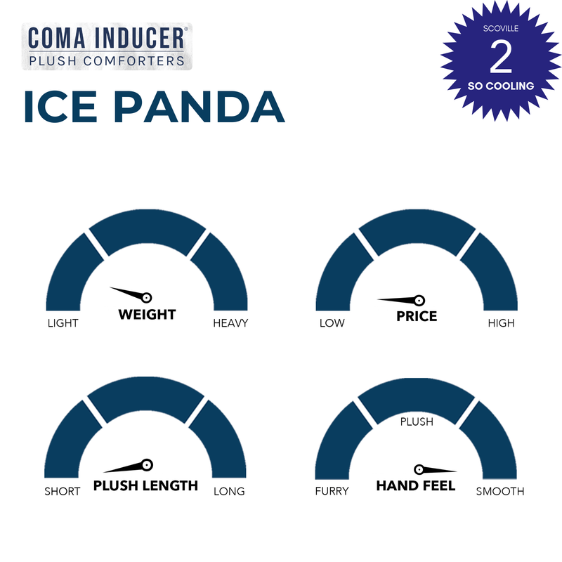 Ice Panda - Coma Inducer® Oversized Cooling Comforter - Sugar Swizzle
