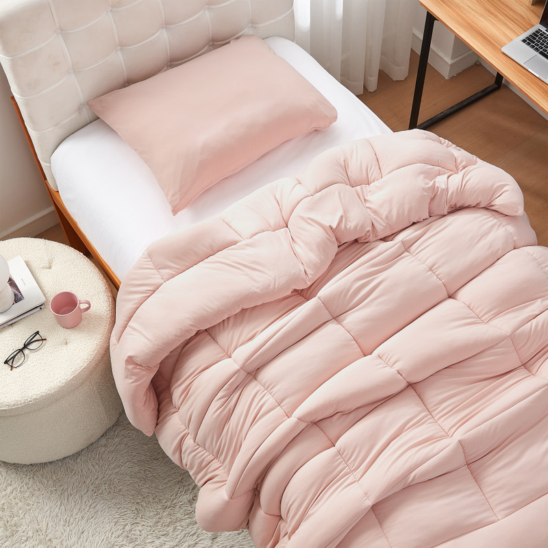 Summertime - Coma Inducer® Oversized Comforter - Vintage Pink