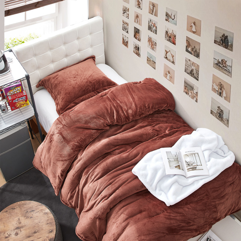 Coma Inducer® Oversized Comforter - Wait Oh What - Maple Syrup
