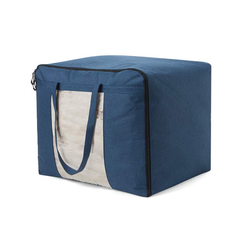 Coma Care - Seasonal Storage Tote - Navy + Vinyl