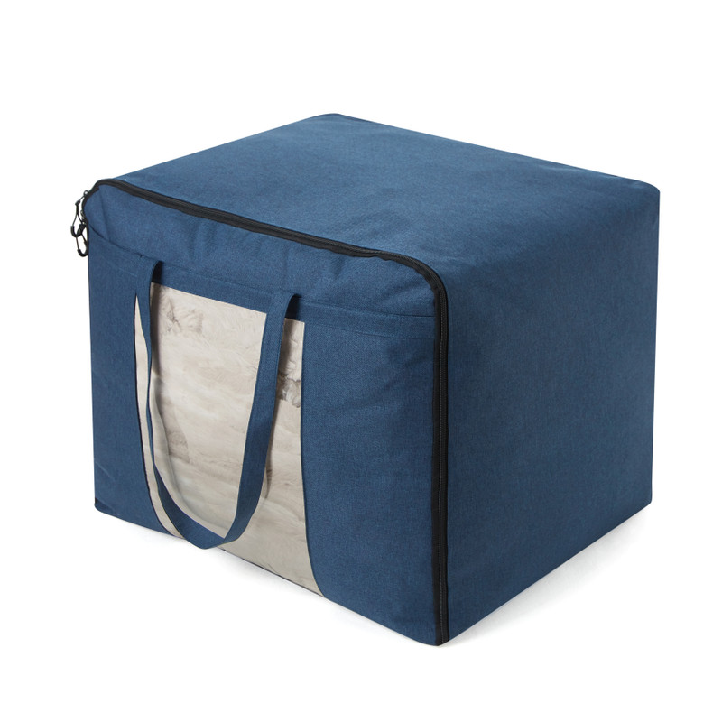 Coma Care - Seasonal Storage Tote - Navy + Vinyl