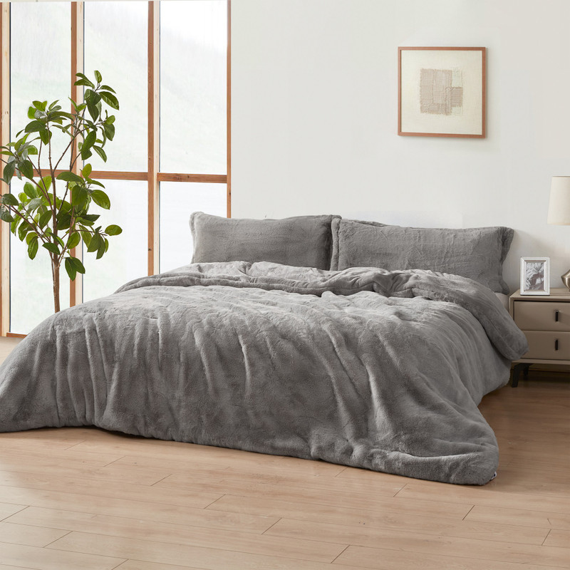 Melange Chunky Bunny - Coma Inducer Oversized Comforter - Silver Rabbit
