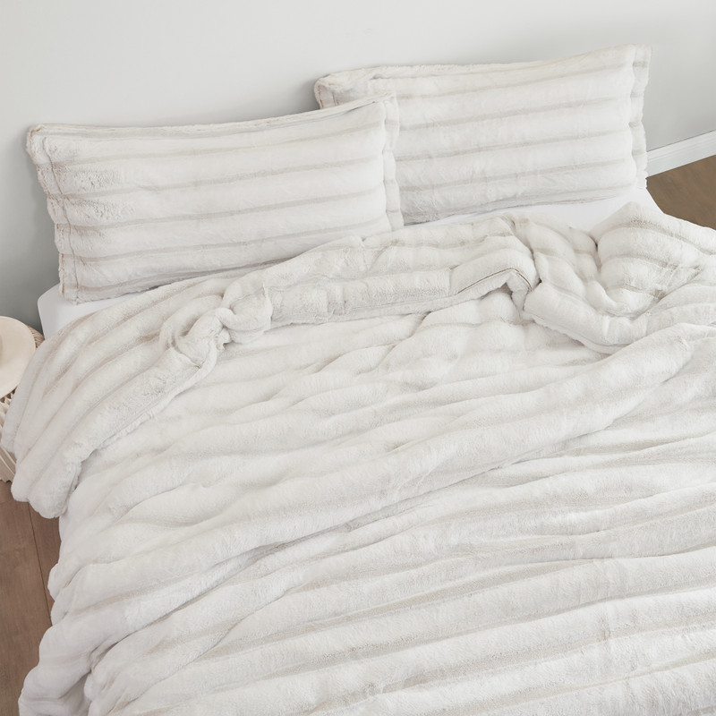 Easy to Clean Light Colored Twin XL, Queen XL, or King XL Bedding Made with Machine Washable Bedding Materials