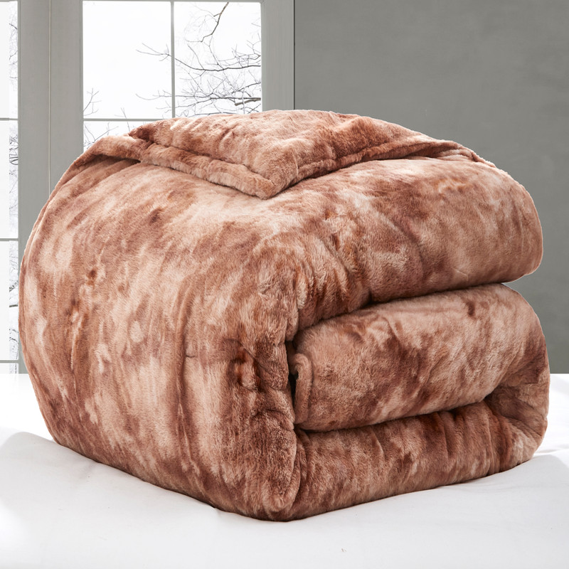 Cozy Plush Blanket Coma Inducer Luxury Brand Bedding in Twin XL, Oversized Queen, and Extra Large King Size