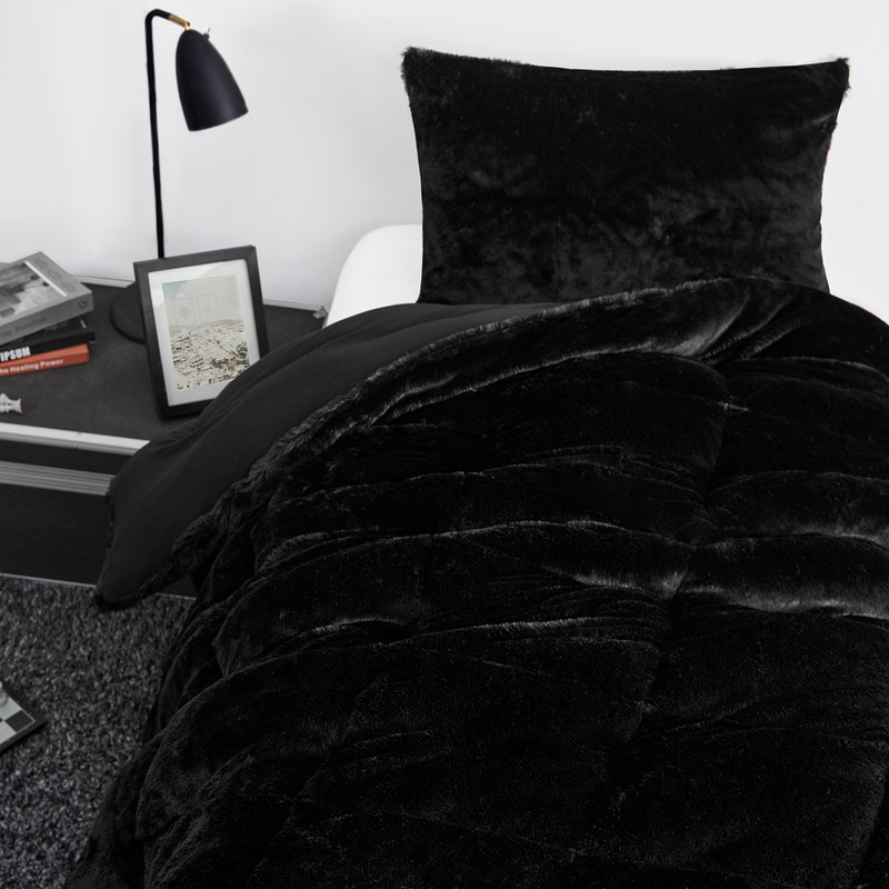 Neutral Black Bedroom Decor Ideas Soft and Stylish Twin XL, Queen XL, or King XL Bedding Essentials