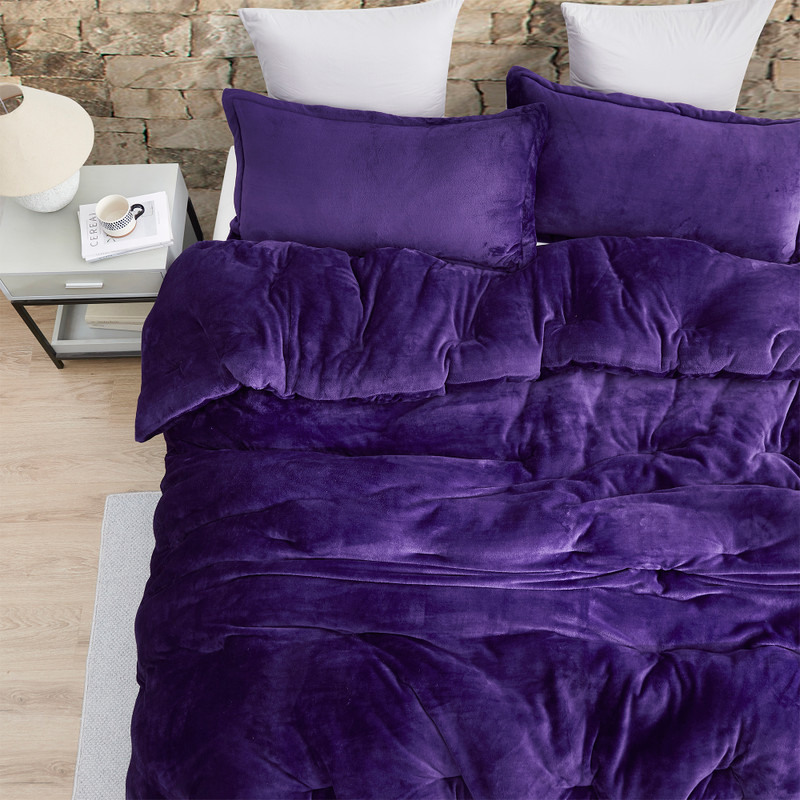 Thicker Than Thick - Coma Inducer Comforter - Standard Plush Filling - Parachute Purple
