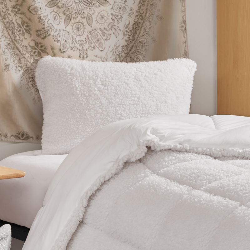 Easy to Match Off White Pillow Shams for Standard or King Sized Pillows