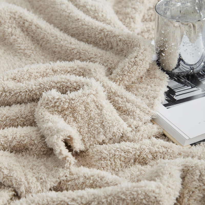 Longer than Long - Coma Inducer Plush Blanket - Desert Taupe