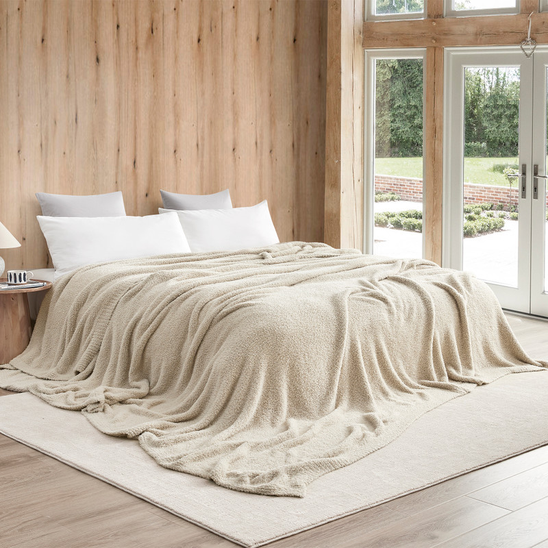 Longer than Long - Coma Inducer Plush Blanket - Desert Taupe