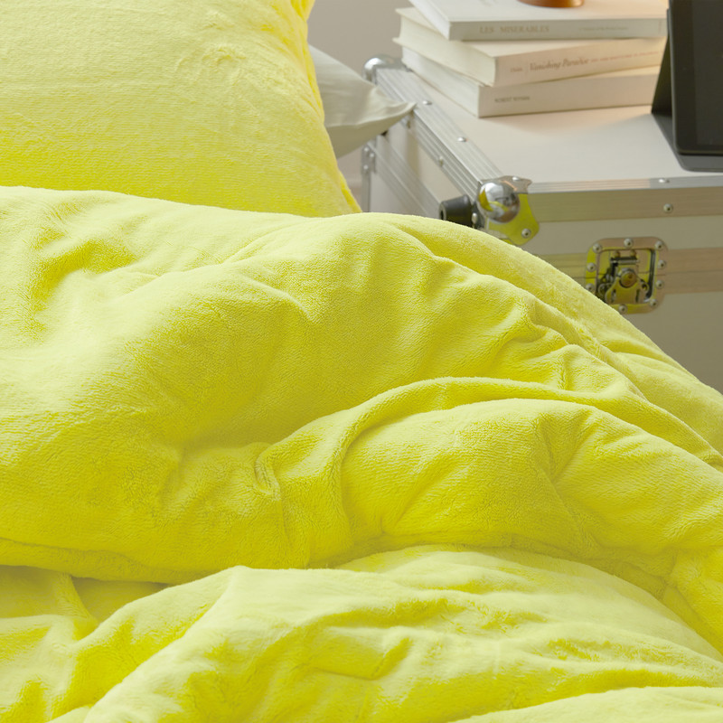 Neon Nights - Coma Inducer® Oversized Comforter - Neon Yellow