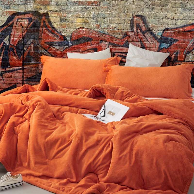 Neon Nights - Coma Inducer® Oversized Comforter - Neon Orange
