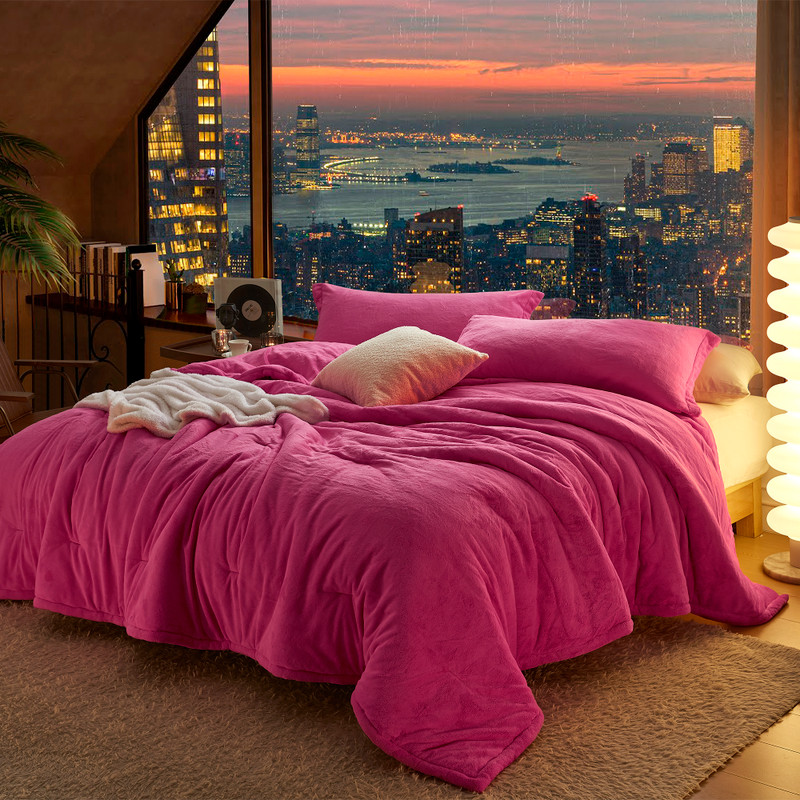 Neon Nights - Coma Inducer® Oversized Comforter - Neon Pink