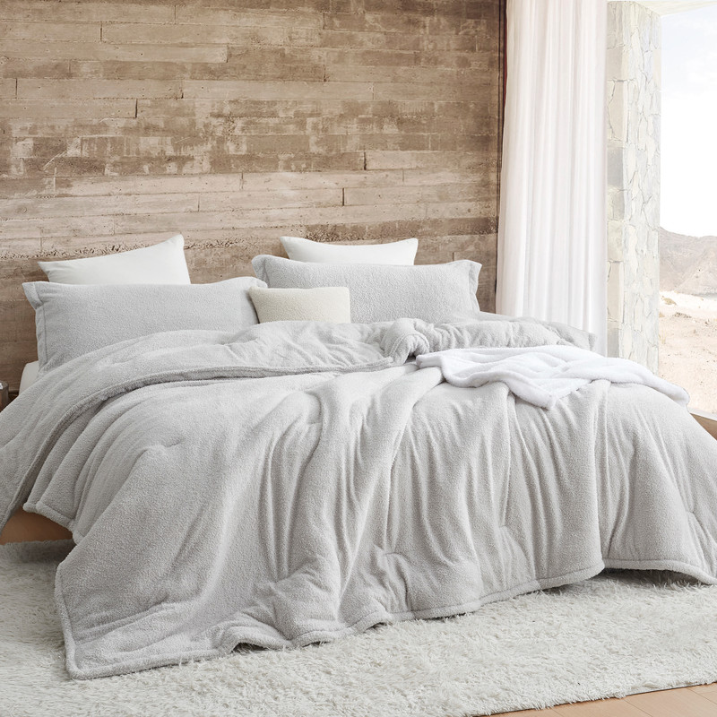 Cozy Moody - Coma Inducer® Oversized Comforter - Light Gray