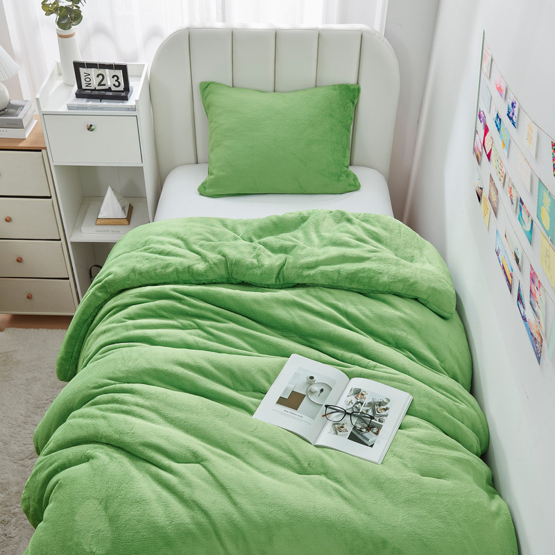 Nashville Ribs - Coma Inducer® Oversized Comforter - Grass Green