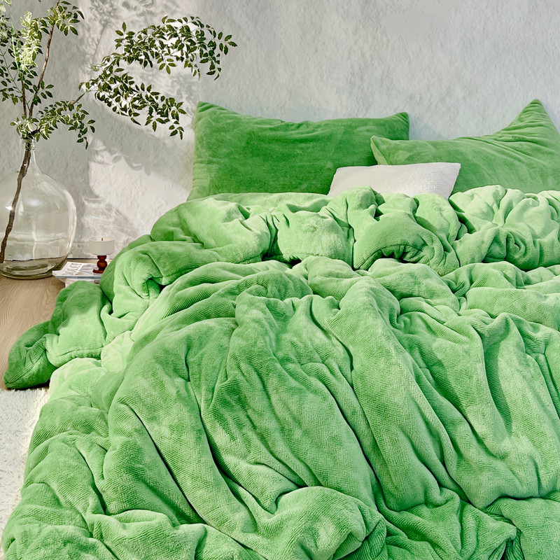 Nashville Ribs - Coma Inducer® Oversized Comforter - Grass Green