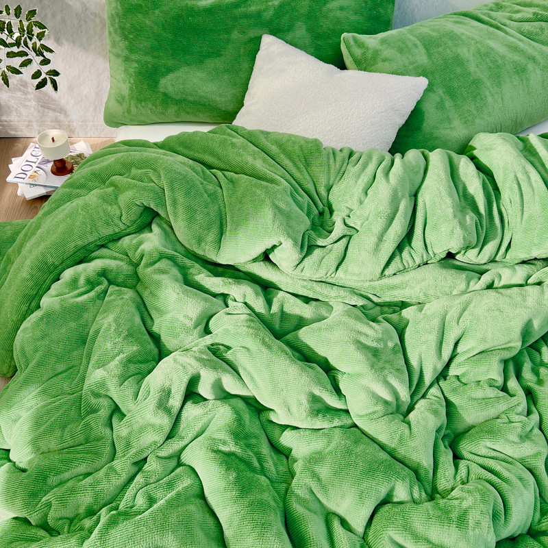 Nashville Ribs - Coma Inducer® Oversized Comforter - Grass Green