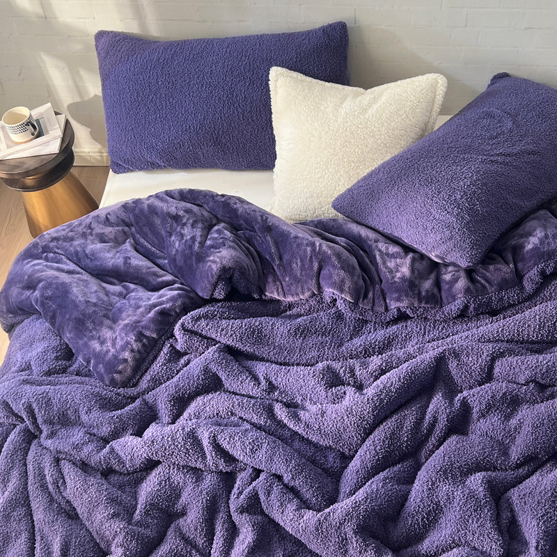 Cardigan Knit - Coma Inducer® Oversized Comforter - Blueberry Purple