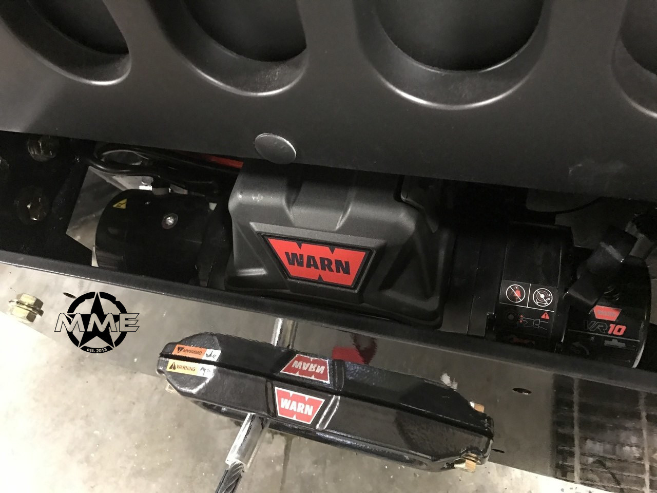 Modular MilSpec Style Front Tube Brush Guard for HMMWV/Humvee