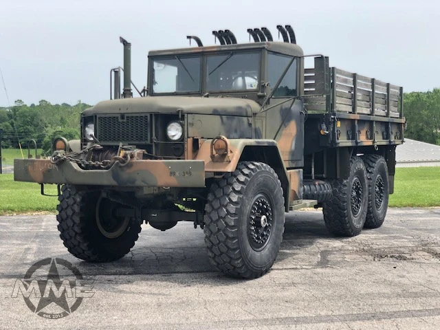M35a2 2 1 2 Ton Cargo Truck W Winch Hard Top