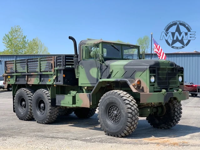 1990 BMY M925A2 5 TON MILITARY 6 X 6 Cargo TRUCK WITH WINCH Midwest
