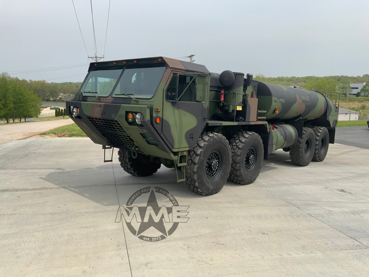 1991 Oshkosh M978 Hemtt Fuel Tanker Truck 8x8
