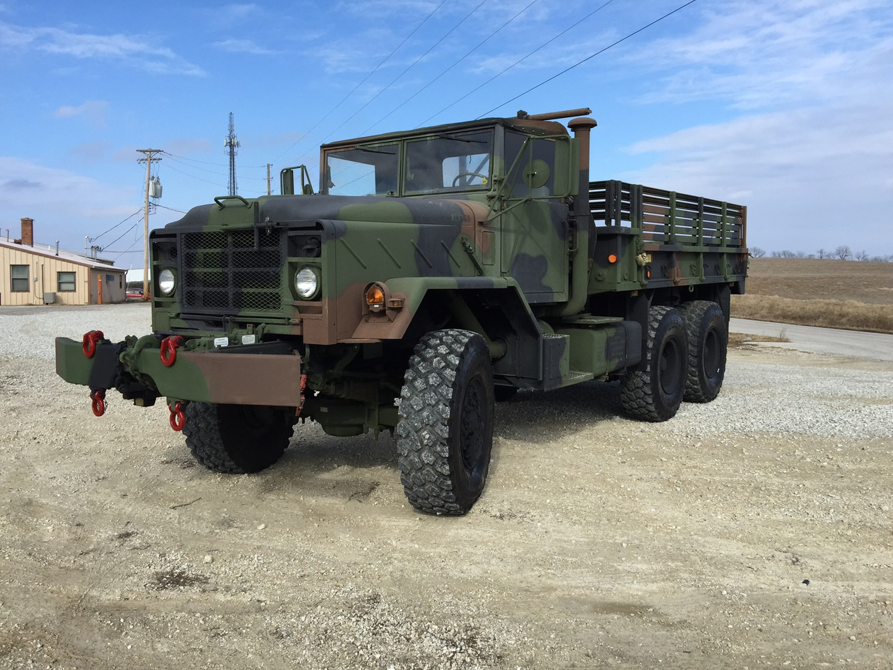 BMY M925a2 5 Ton Military Cargo Truck With Winch SOLD
