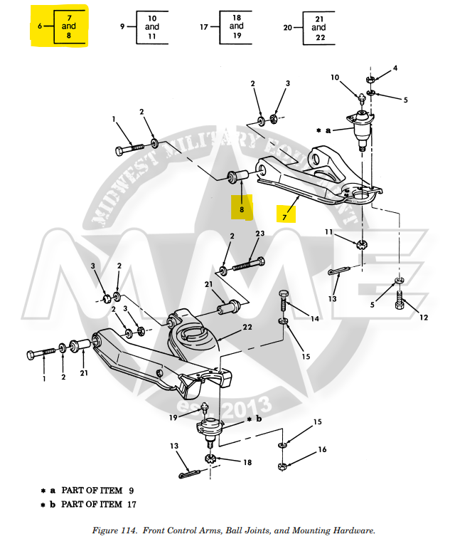 Front Right Upper Control Arm