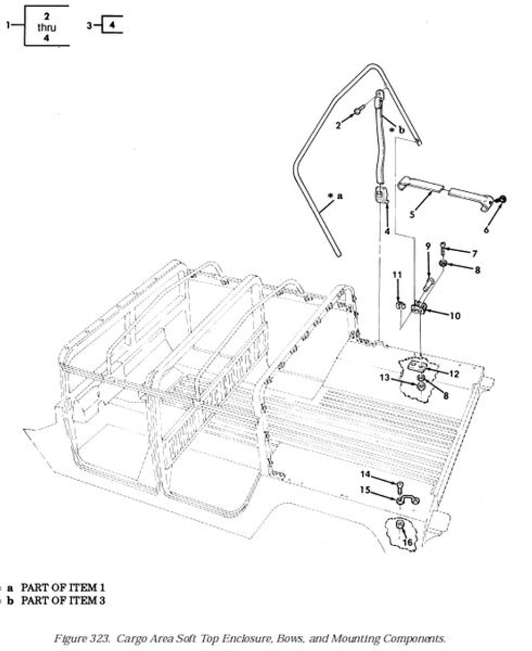 BRACKET AMBULANCE TOP