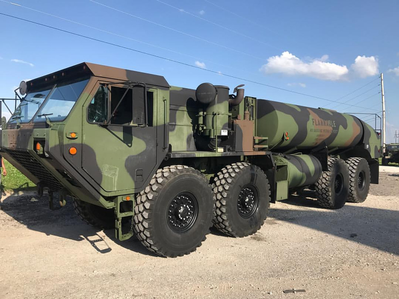 Army Fuel Tanker 8 2007 HEMTT M978A2 Tanker 8X8 SOLD Midwest Military Equipment